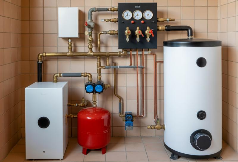 grupa pompowa z mieszaczem do podłogówki